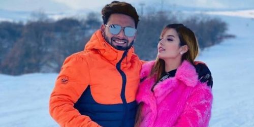 Rishabh Pant and Isha Negi