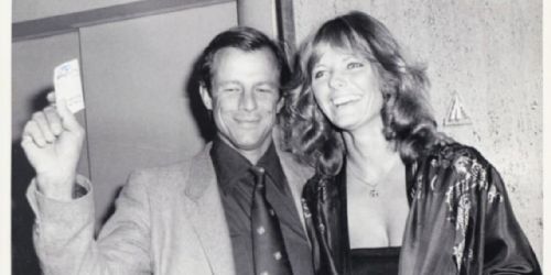 Cheryl Tiegs and Peter Beard
