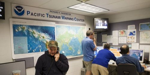 International tsunami warning center located at