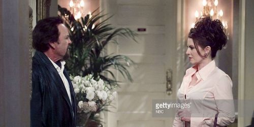 Megan Mullally and Rip Torn
