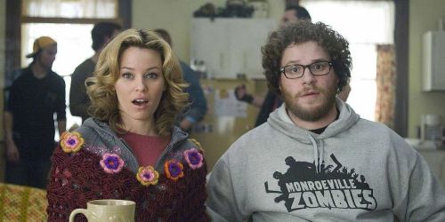 Elizabeth Banks and Seth Rogen