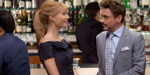 Gwyneth Paltrow and Robert Downey Jr.