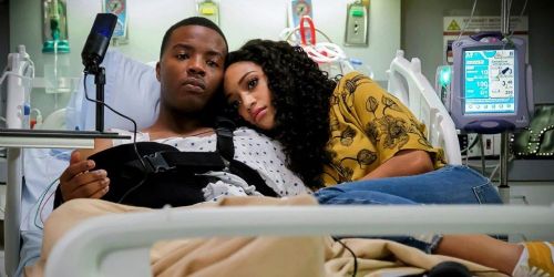 Samantha Logan and Daniel Ezra
