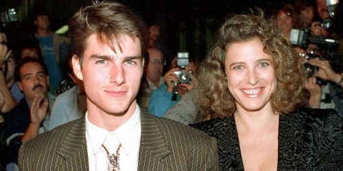 Mimi Rogers and Tom Cruise
