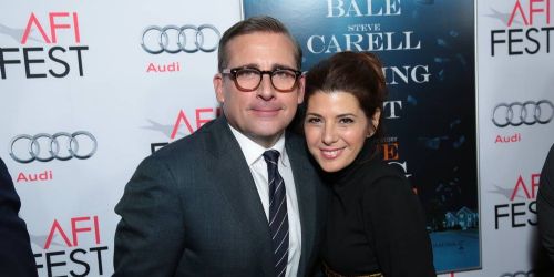 Steve Carell and Marisa Tomei