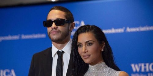 Pete Davidson and Kim Kardashian