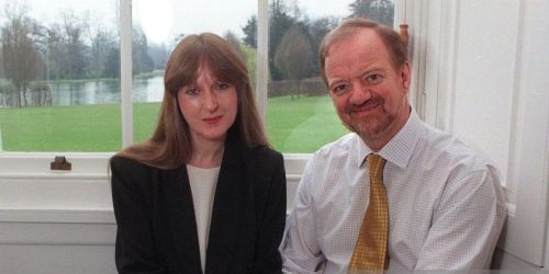 Robin Cook and Gaynor Regan