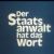 Der Staatsanwalt hat das Wort