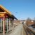 Railway stations on the Stavne–Leangen Line