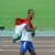 Male long jumpers