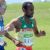 Ethiopian male steeplechase runners