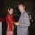 Dan Macmillan and Jade Jagger