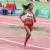 Peruvian female racewalkers