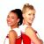 Heather Morris and Naya Rivera