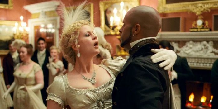 Georgia King and Ricky Whittle