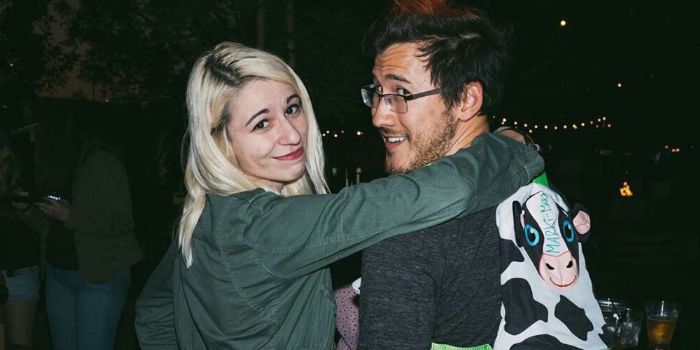 Markiplier and Amy Peebles