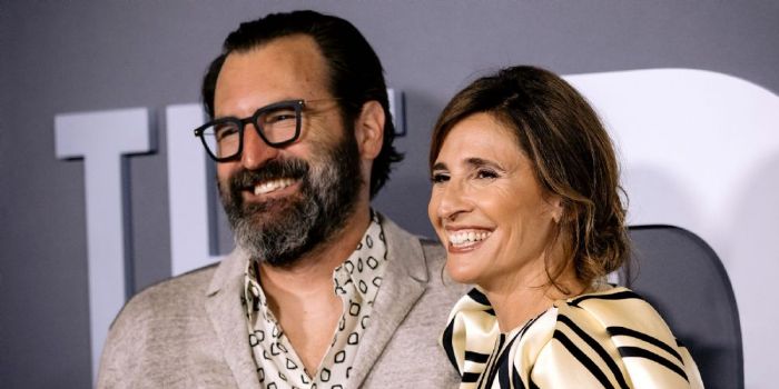 Michaela Watkins and Fred Kramer