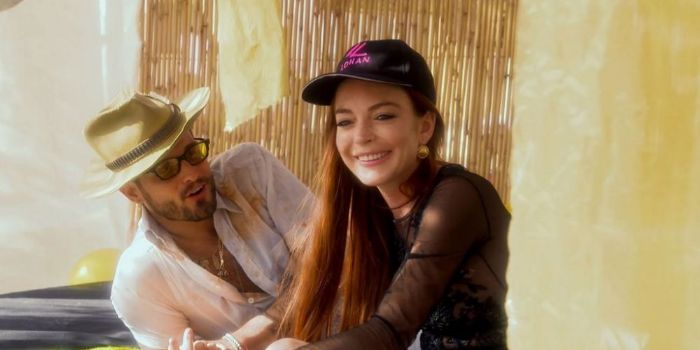 Nico Tortorella and Lindsay Lohan