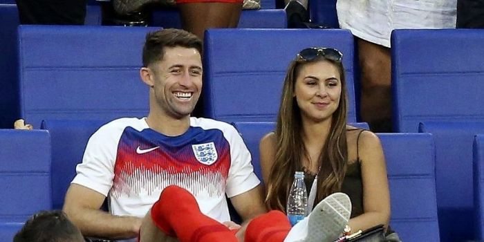 Gary Cahill and Gemma Acton