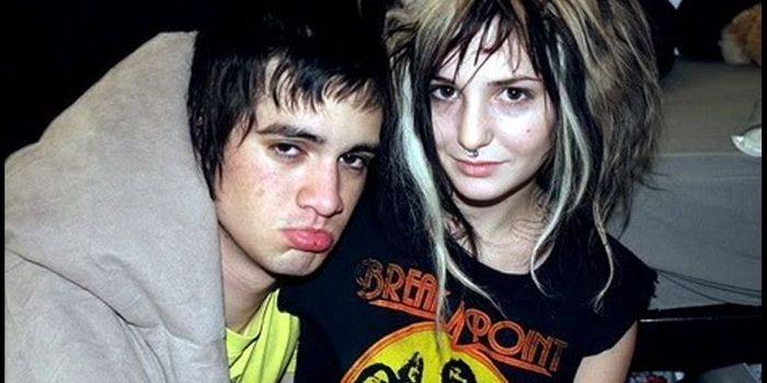 Brendon Urie and Audrey Kitching