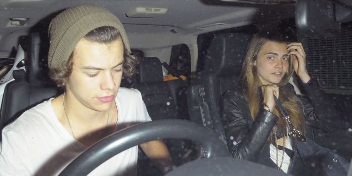 Cara Delevigne and Harry Styles