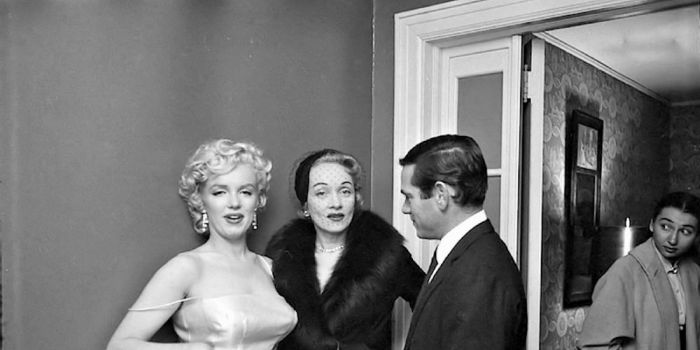 Marilyn Monroe and Marlene Dietrich