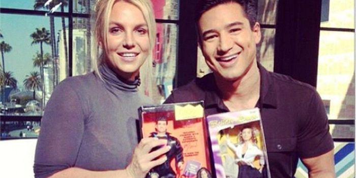 Mario Lopez and Britney Spears