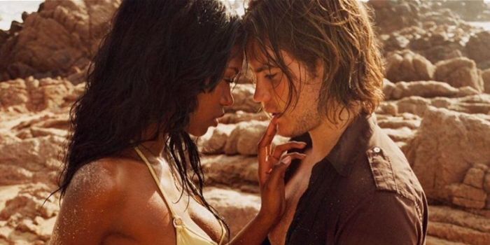 Jessica White and Taylor Kitsch