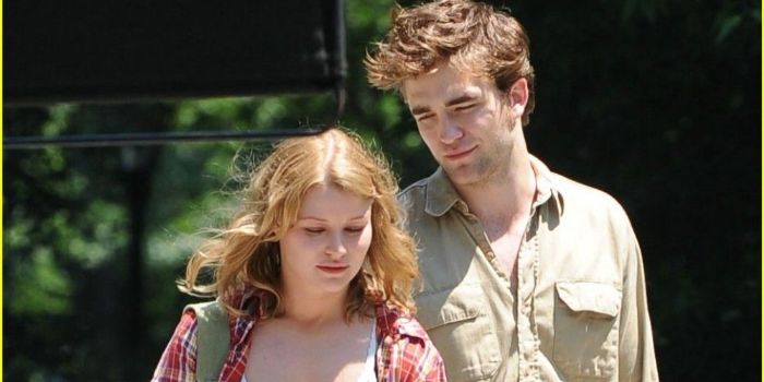 Robert Pattinson and Nina Schubert
