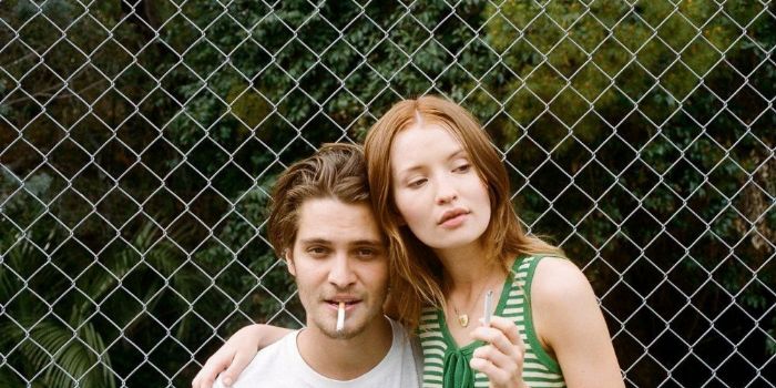Emily Browning and Eddie O'Keefe