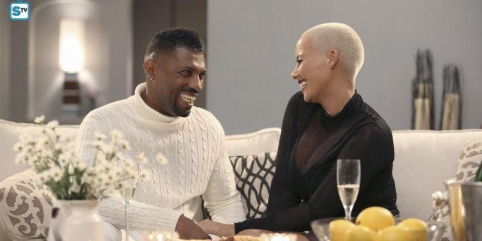 Deon Cole and Amber Rose