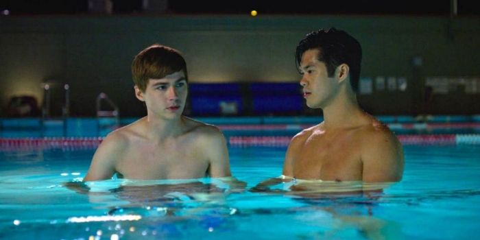 Ross Butler and Miles Heizer