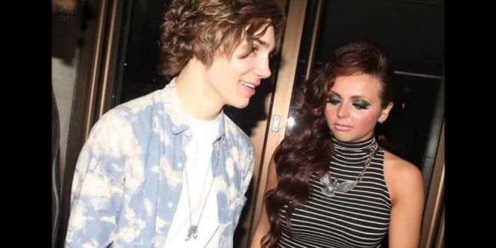 George Shelley and Jesy Nelson