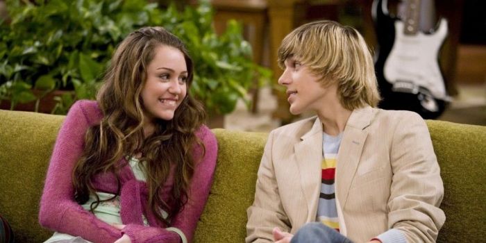 Miley Cyrus and Cody Linley