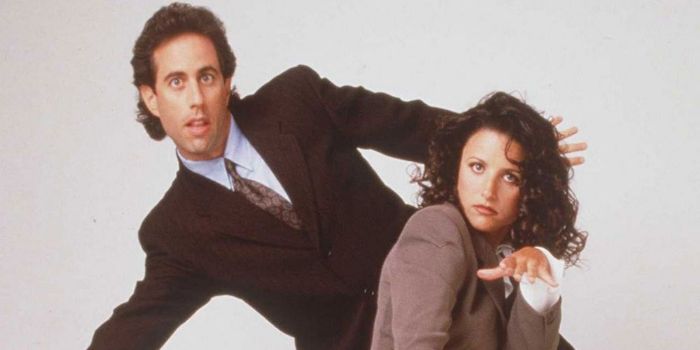 Jerry Seinfeld and Julia Louis-Dreyfus