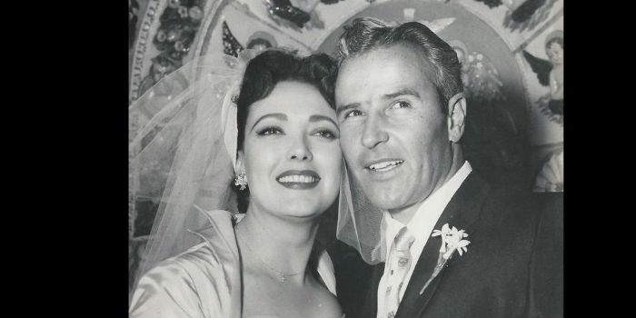 Linda Darnell and Merle roy Robertson