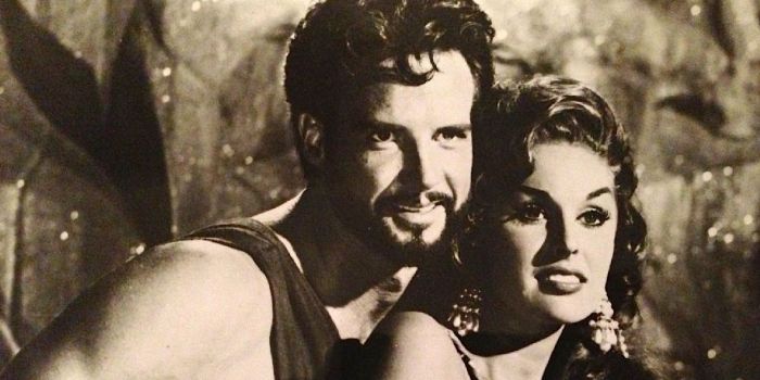 Steve Reeves and Sylvia Lopez