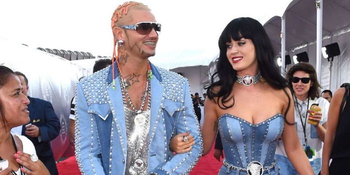Katy Perry and Riff Raff