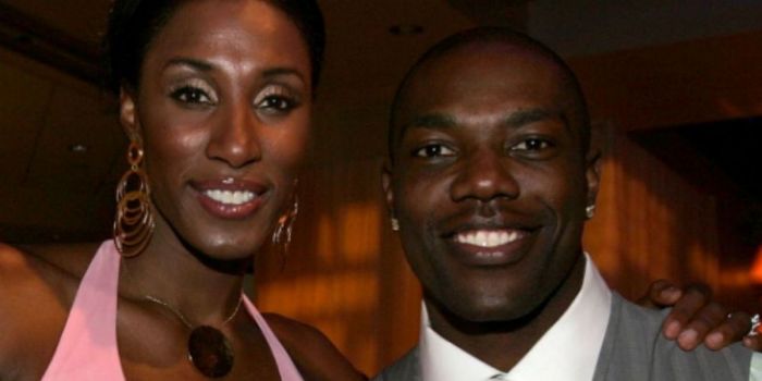 Terrell Owens and Lisa Leslie