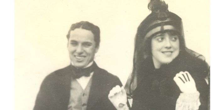 Mabel Normand and Charlie Chaplin