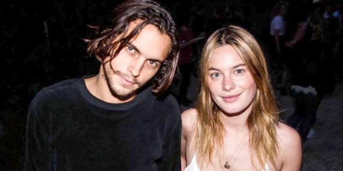 Camille Rowe and Dylan Rieder