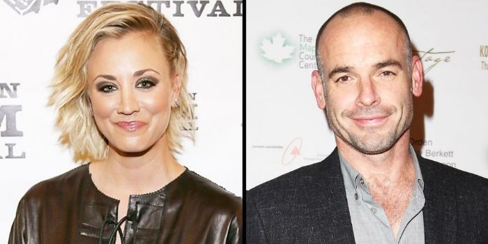 Paul Blackthorne and Kaley Cuoco-Sweeting