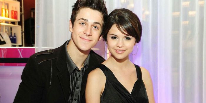 Selena Gomez and David Henrie