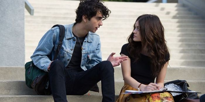 Lucy Hale and Alex Wolff