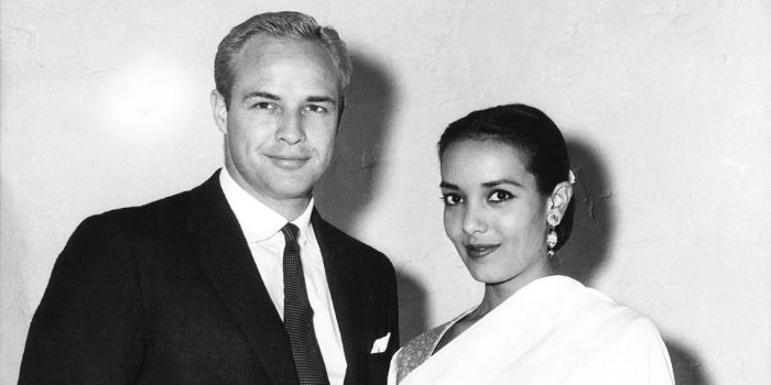 Anna Kashfi and Marlon Brando