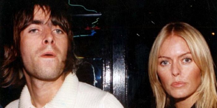 Patsy Kensit and Liam Gallagher