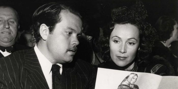 Dolores del Rio and Orson Welles