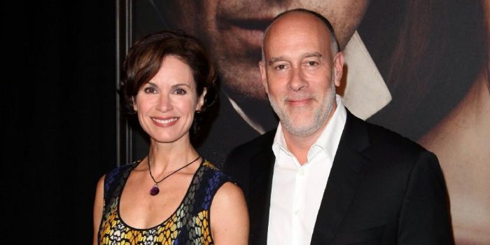 Elizabeth Vargas and Marc Cohn