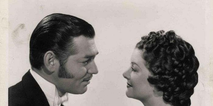 Myrna Loy and Clark Gable