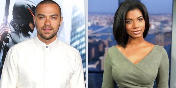 Taylor Rooks and Jesse Williams